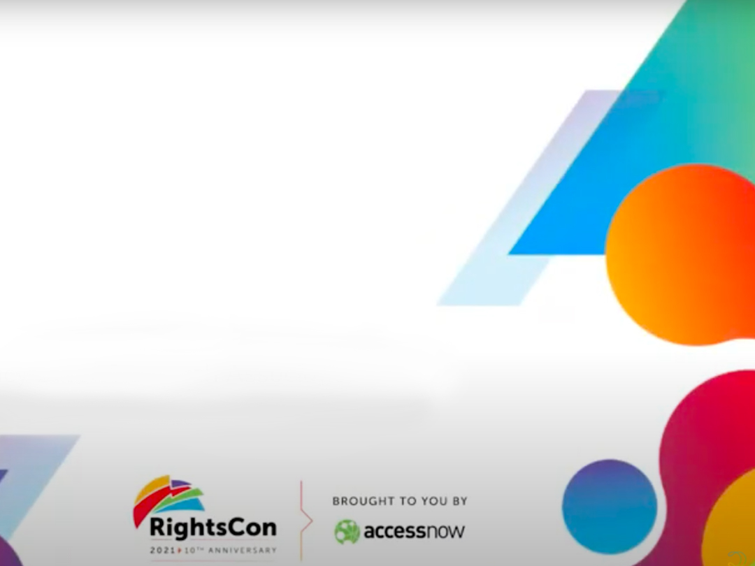  RightsCon 2021