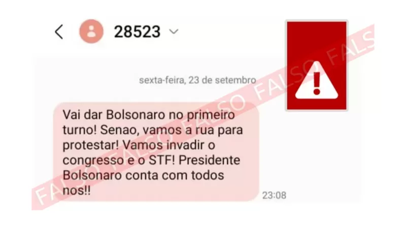  ‘Vamos invadir Congresso e o STF’: o que está por trás do disparo em massa de mensagens pró-Bolsonaro