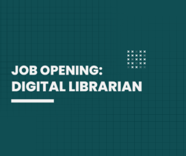 Registration closed – Job Opening: Digital Librarian
