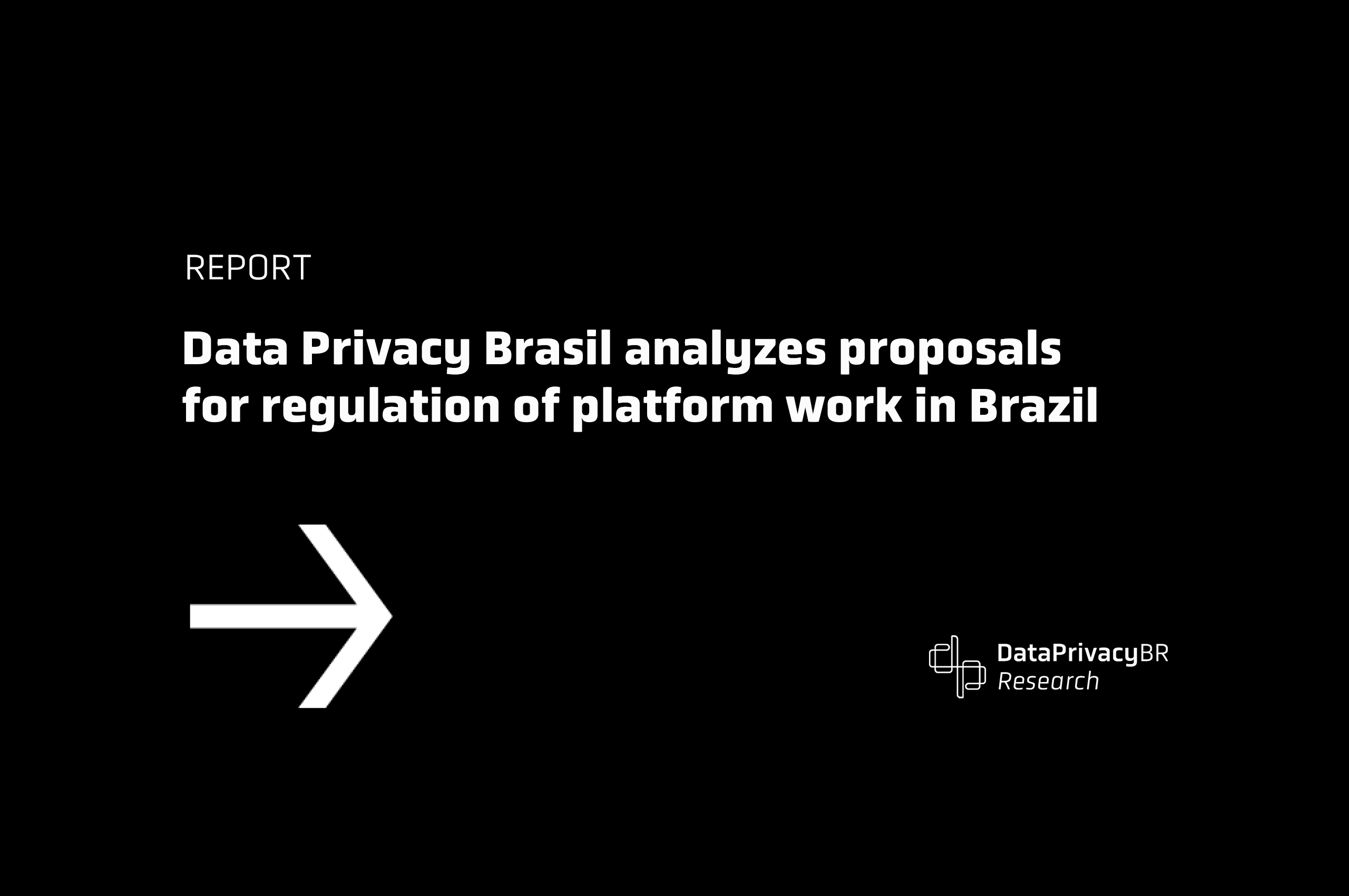Emerging trends in the regulation of platform work in Brazil: a preliminary report
