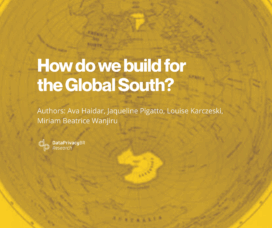 How do we build for the Global South?