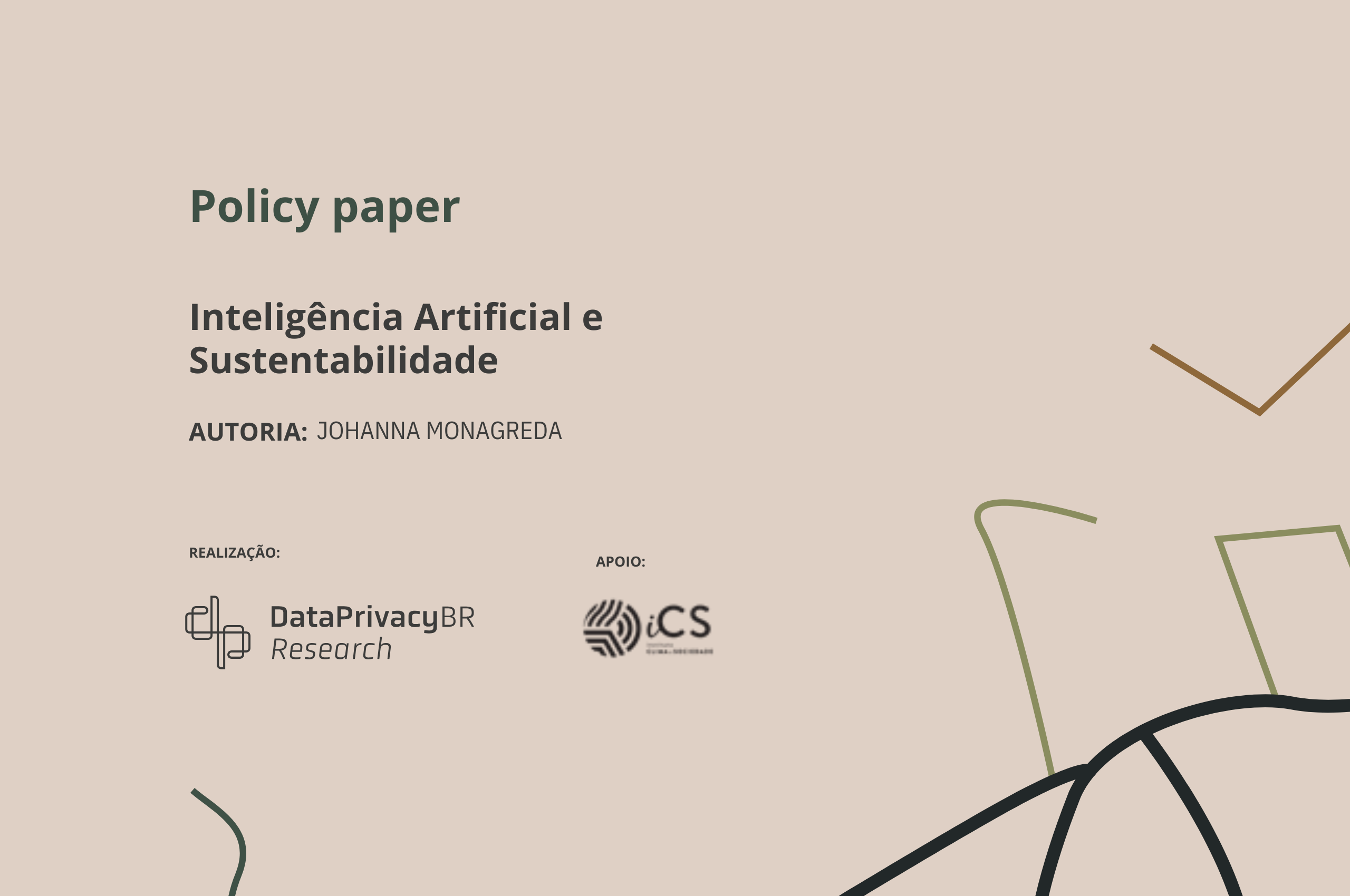 Policy Paper | Inteligência Artificial e Sustentabilidade