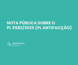 Nota pública sobre o PL 5582/2025 (PL Antifacção)