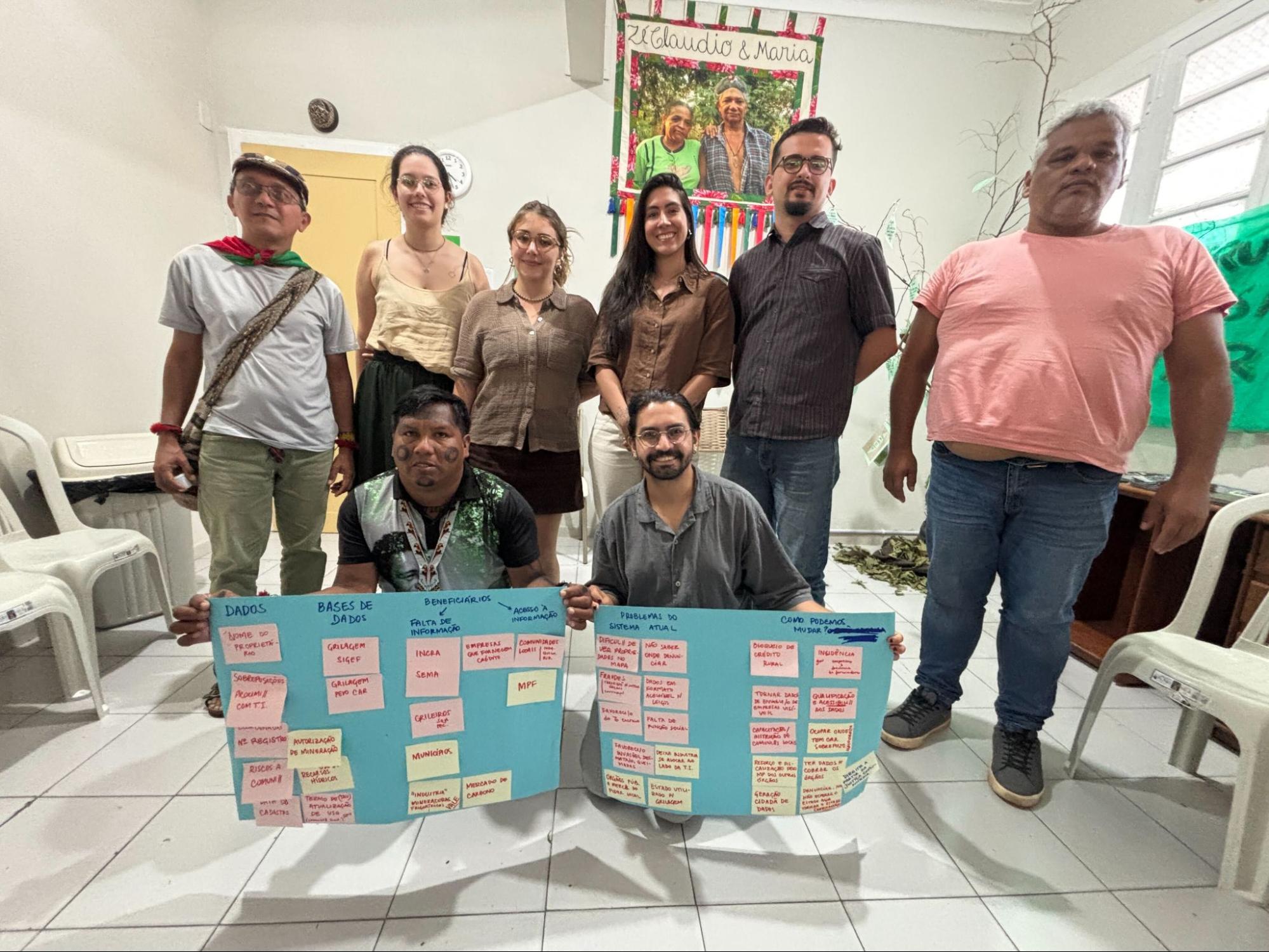  Justiça comunitária como ponto de partida para o combate à grilagem Um relato do evento  COP30, dados e uso da terra:  conversando sobre agendas de combate à grilagem