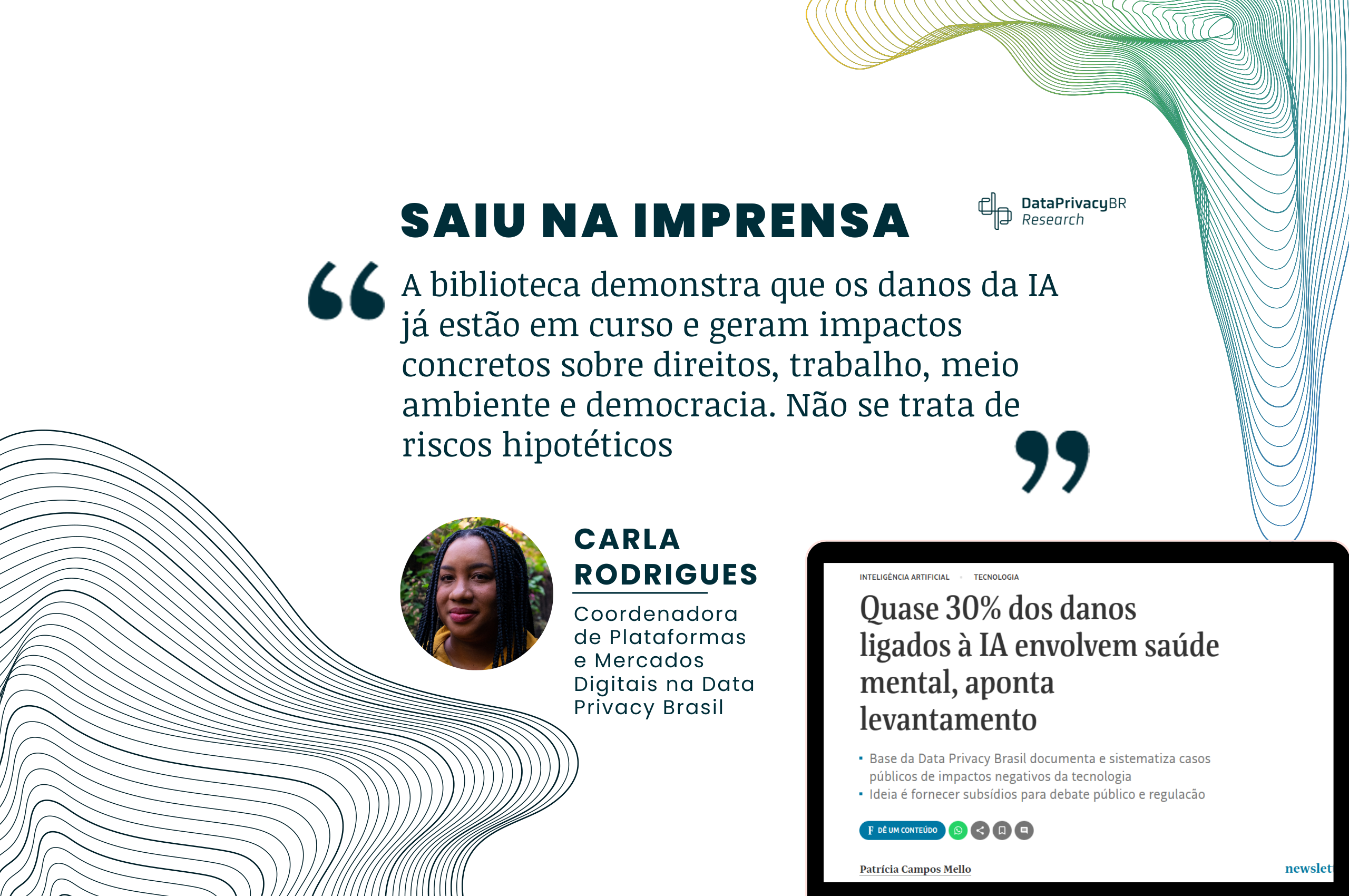 Quase 30% dos danos ligados à IA envolvem saúde mental, aponta levantamento
