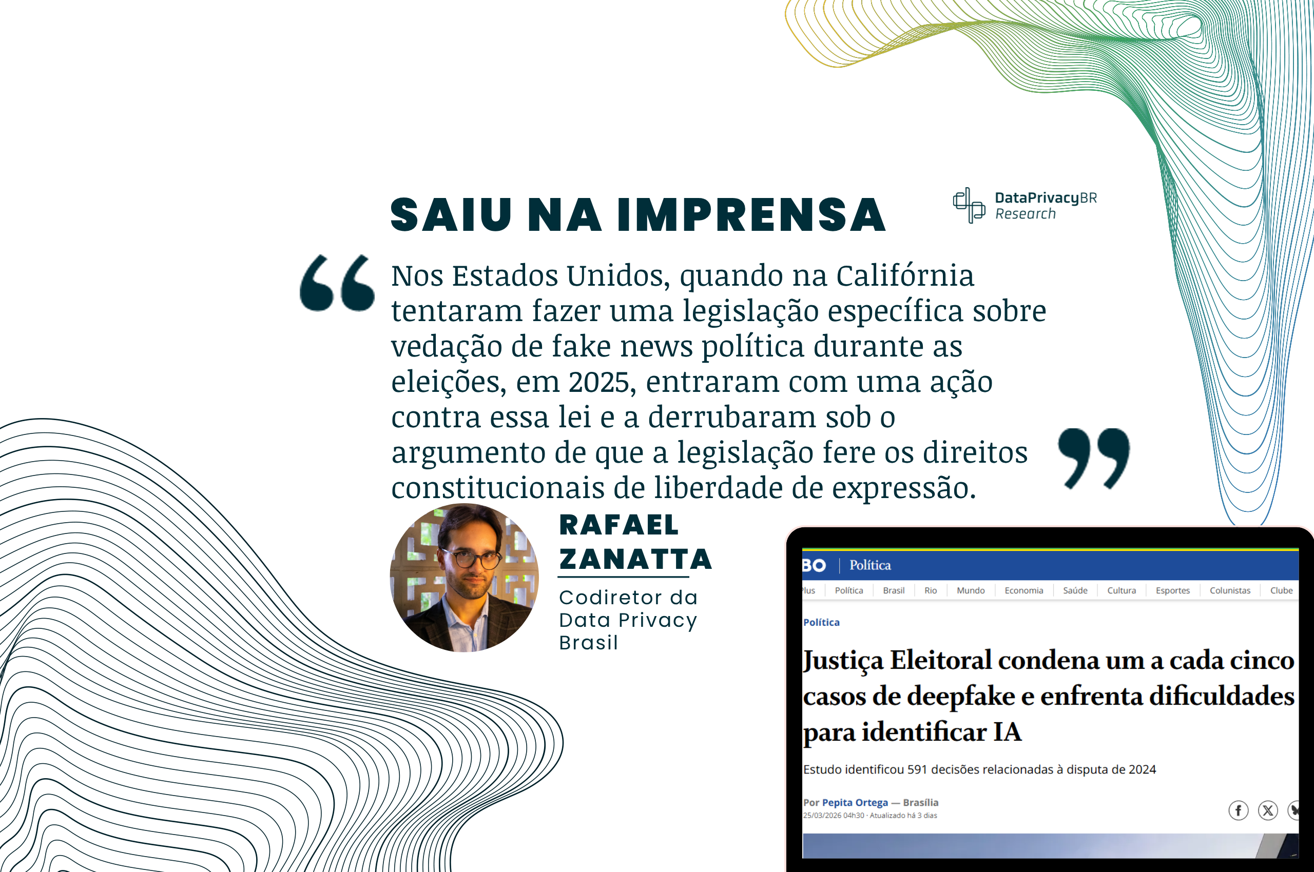 Justiça Eleitoral condena um a cada cinco casos de deepfake e enfrenta dificuldades para identificar IA