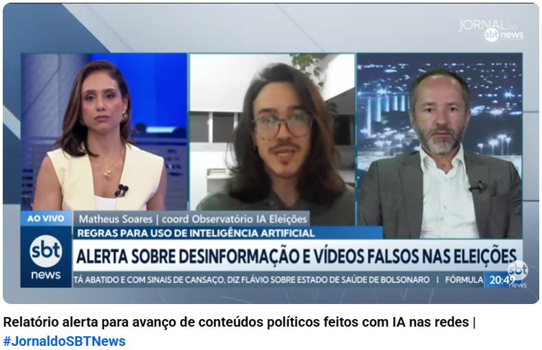 Relatório alerta para avanço de conteúdos políticos feitos com IA nas redes