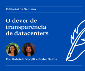O dever de transparência de datacenters
