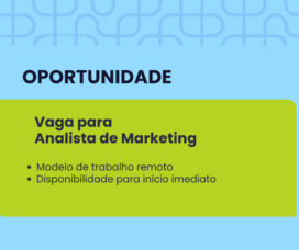 Vaga para Analista de Marketing