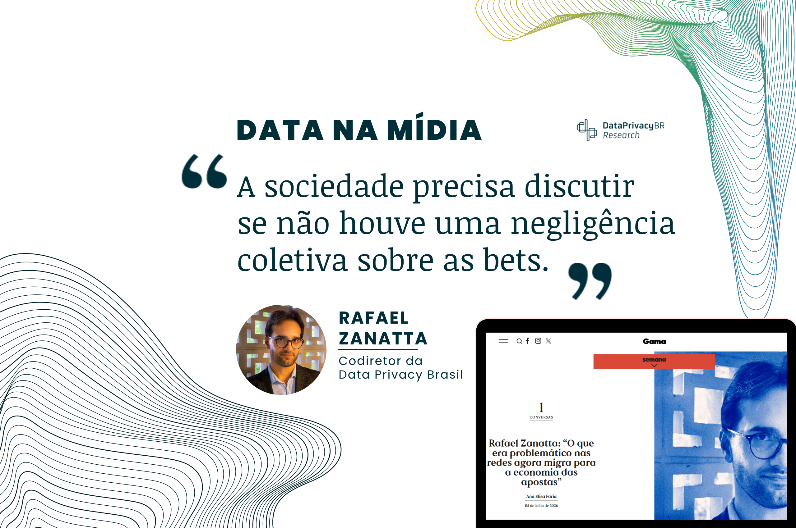 Rafael Zanatta: “O que era problemático nas redes agora migra para a economia das apostas”